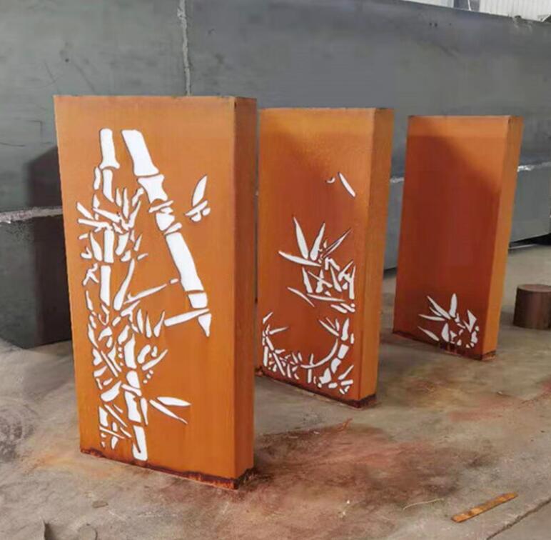 保亭锈钢板灯箱